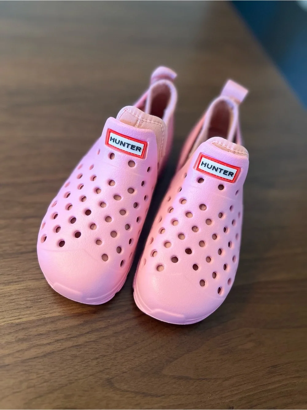 NEW Hunter Kids' Pink Slip-On shoes